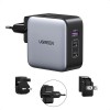 Ugreen Nexode 65W USB A + USB C potovalni polnilnik GaN II PD 3.0 Ugreen Nexode 65W USB A + USB C potovalni polnilnik GaN II PD 3.0
