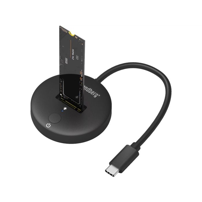 Sandberg USB 3.2 priklopna postaja za M.2 NVMe SSD Sandberg USB 3.2 priklopna postaja za M.2 NVMe SSD