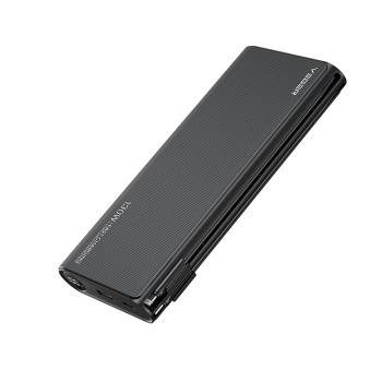VEGER prenosna baterija TC130 25000 mAh, črna