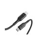 VEGER CL01 pleteni kabel USB-C na Lightning, 1,2m, črn VEGER CL01 pleteni kabel USB-C na Lightning, 1,2m, črn