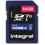 Integral 64GB SD Card High Speed Memory SDXC Up To 100MB/S V10 UHS U1 Integral 64GB SD Card High Speed Memory SDXC Up To 100MB/S V10 UHS U1
