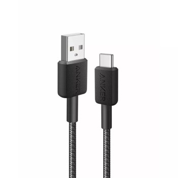 Anker 322 USB-A to USB-C pleten kabel 0,9m črn Anker 322 USB-A to USB-C pleten kabel 0,9m črn
