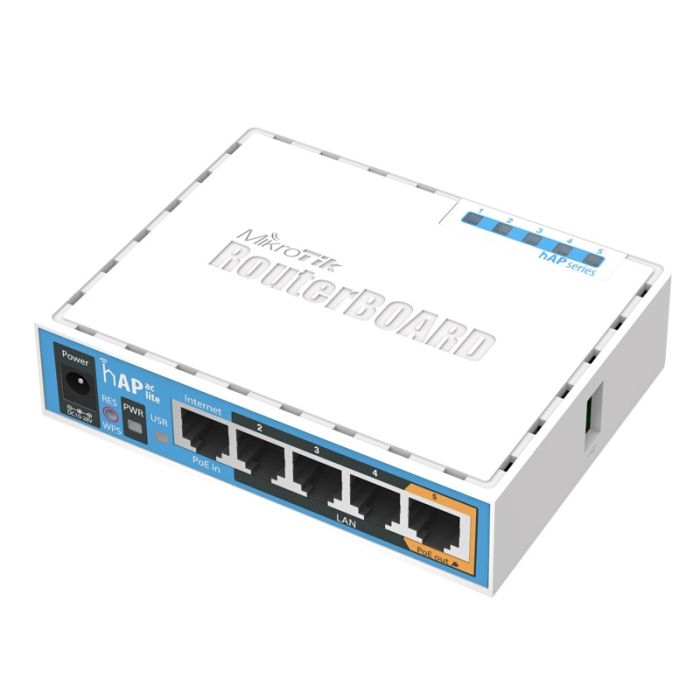 MikroTik hAP ac lite usmerjevalnik (RB952Ui-5ac2nD) MikroTik hAP ac lite usmerjevalnik (RB952Ui-5ac2nD)
