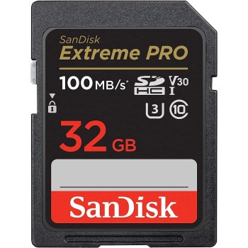 SanDisk Extreme PRO 32GB SDHC+ 2 leti RescuePRO Deluxe do 100MB/s branje, 90MB/s zapisovanje UHS-I,