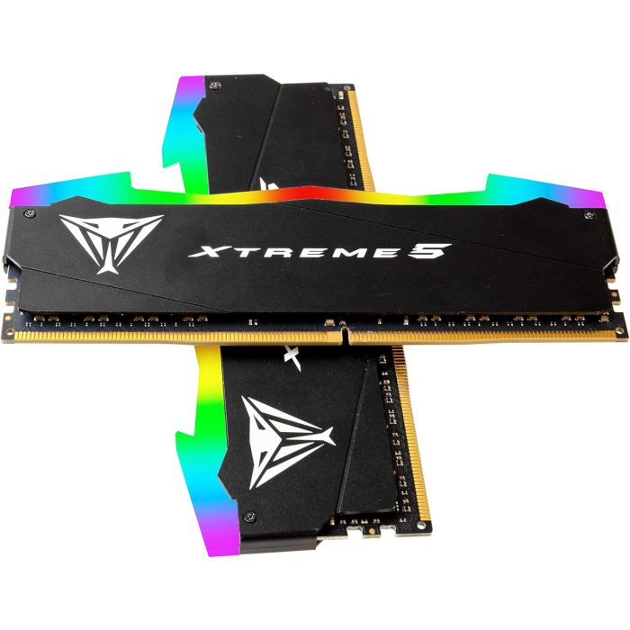 Patriot Viper Xtreme 5 RGB Kit 32GB (2x16GB) DDR5-7600 DIMM PC5-60800 CL36, 1.45V Patriot Viper Xtreme 5 RGB Kit 32GB (2x16GB) DDR5-7600 DIMM PC5-60800 CL36, 1.45V