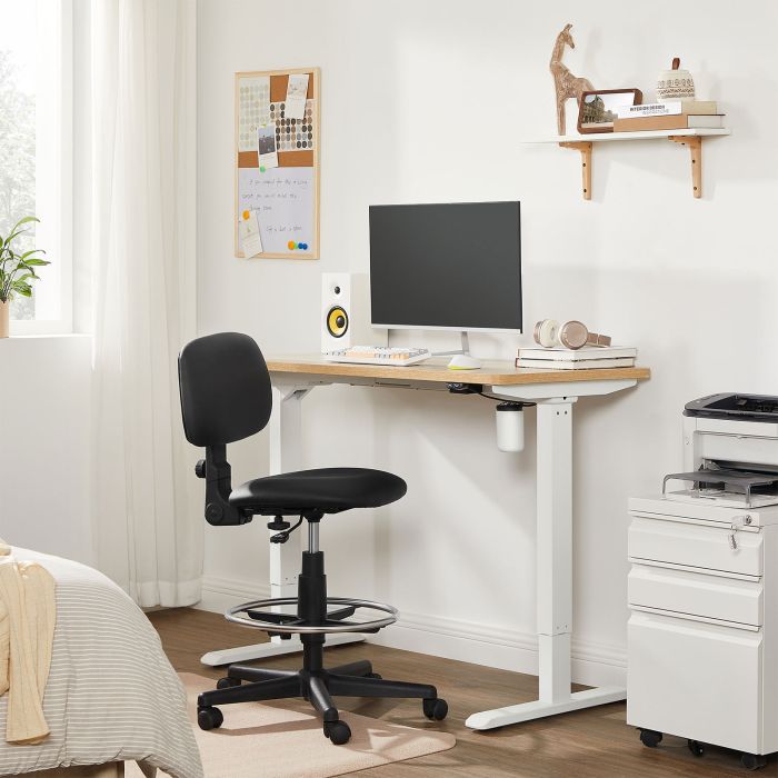 SONGMICS električen Sit/Stand okvir za mizo bel, LSD010W01V1 SONGMICS električen Sit/Stand okvir za mizo bel, LSD010W01V1