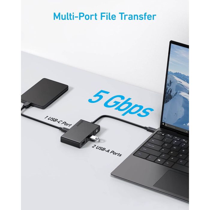 Anker 332 USB-C hub, 5v1 Anker 332 USB-C hub, 5v1