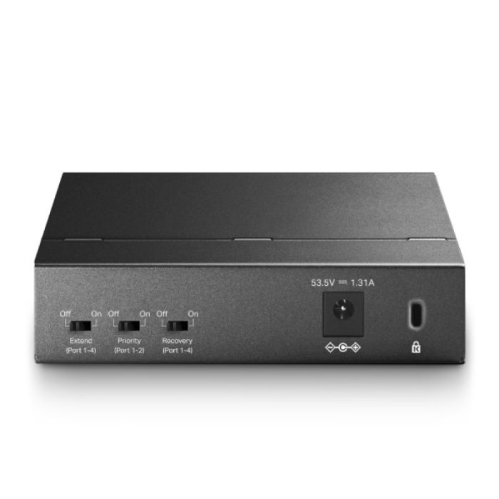 TP-LINK TL-SF1005P 5-port 10/100Mbps stikalo z 4-Port PoE+ TP-LINK TL-SF1005P 5-port 10/100Mbps stikalo z 4-Port PoE+