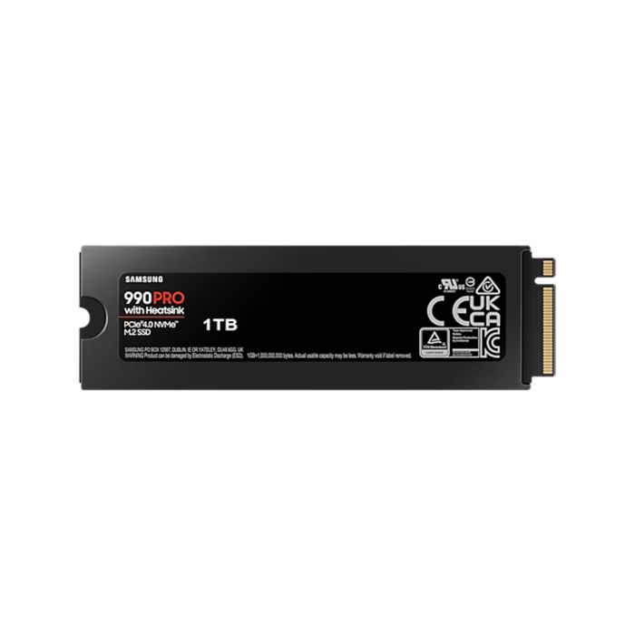 Samsung 990 PRO HeatSink SSD 1TB M.2 80mm PCI-e 4.0 x4 NVMe, V-NAND