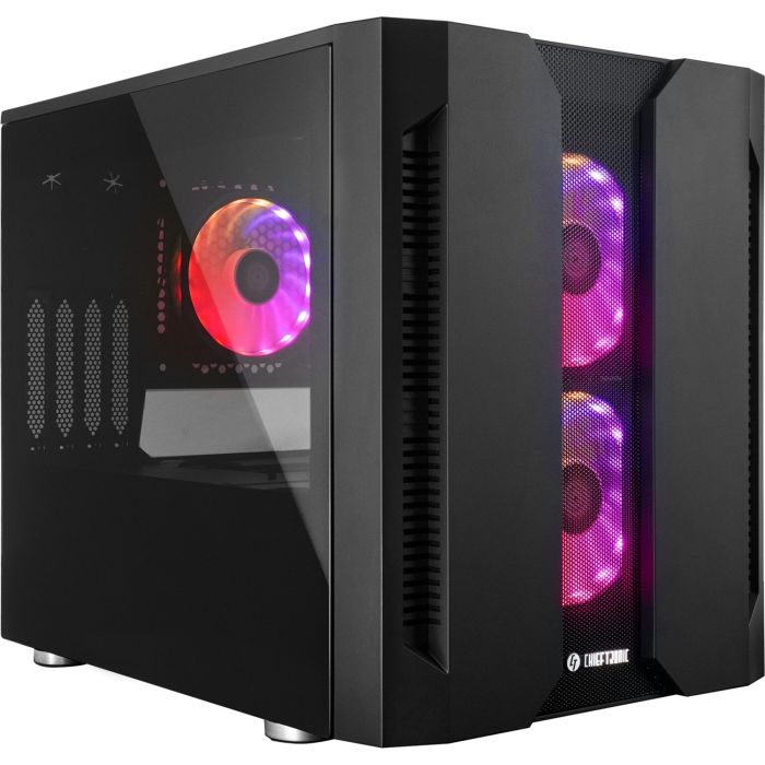 Chieftronic M2 USB3.1 Gen1 mATX RGB ohišje, črno Chieftronic M2 USB3.1 Gen1 mATX RGB ohišje, črno