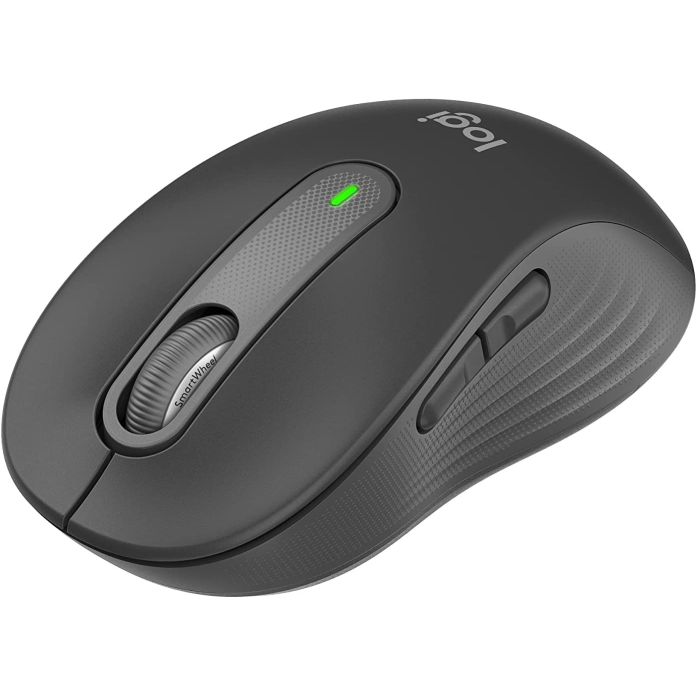 Logitech miška Signature M650, velikost L, Bluetooth, grafitna Logitech miška Signature M650, velikost L, Bluetooth, grafitna