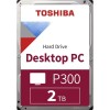 Toshiba 2TB P300 3,5 SATA 6Gb/s 7200rpm 256MB HDD disk Toshiba 2TB P300 3,5 SATA 6Gb/s 7200rpm 256MB HDD disk