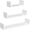 SONGMICS komplet 3 plavajočih polic 60 -45 -30cm SONGMICS komplet 3 plavajočih polic 60 -45 -30cm