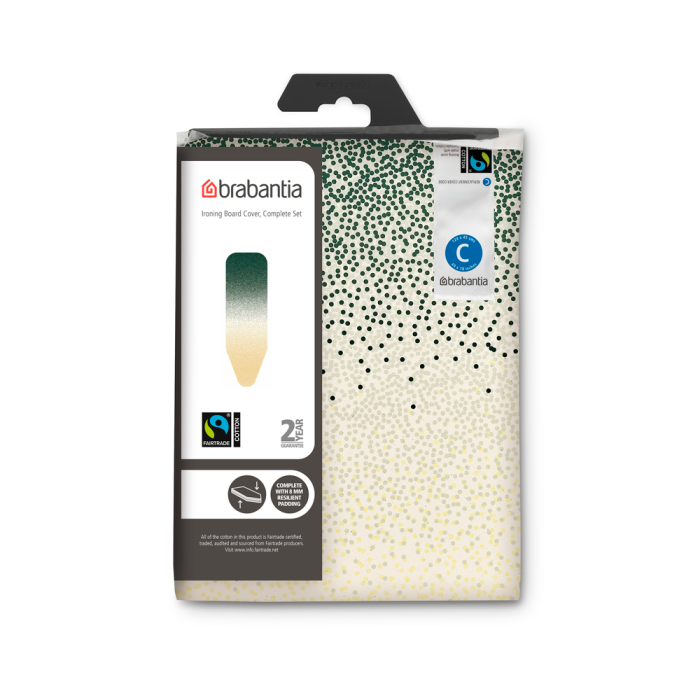 Brabantia prevleka in podloga za likalno desko C 2mm 124x45cm Pozabljena oaza Brabantia prevleka in podloga za likalno desko C 2mm 124x45cm Pozabljena oaza