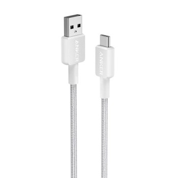 Anker 322 USB-A to USB-C pleten kabel 1,8m bel Anker 322 USB-A to USB-C pleten kabel 1,8m bel