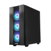 Chieftec GS-02B-OP HUNTER 2 A-RGB USB Type-C ATX ohišje, črno Chieftec GS-02B-OP HUNTER 2 A-RGB USB Type-C ATX ohišje, črno