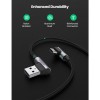 Ugreen USB v USB C 90-stopinjski kabel za hitro polnjenje 1M Ugreen USB v USB C 90-stopinjski kabel za hitro polnjenje 1M