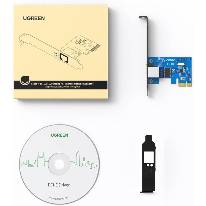 Ugreen 10/100/1000 PCI Express mrežna kartica Ugreen 10/100/1000 PCI Express mrežna kartica