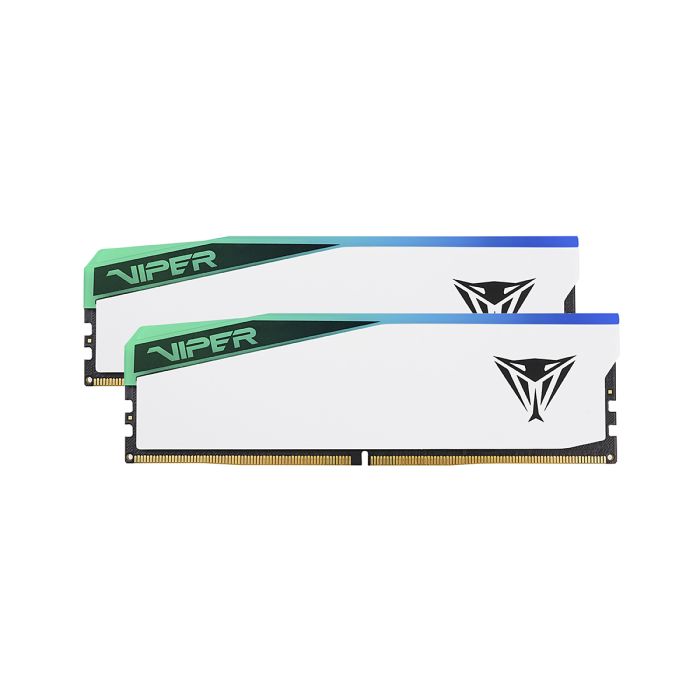 Patriot Viper Elite 5 RGB Kit 32GB (2x16GB) DDR5-6200 DIMM PC5-49600 CL42, 1.35V Patriot Viper Elite 5 RGB Kit 32GB (2x16GB) DDR5-6200 DIMM PC5-49600 CL42, 1.35V