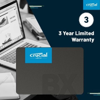 Crucial BX500 500GB 3D NAND SATA 2.5 SSD Crucial BX500 500GB 3D NAND SATA 2.5 SSD
