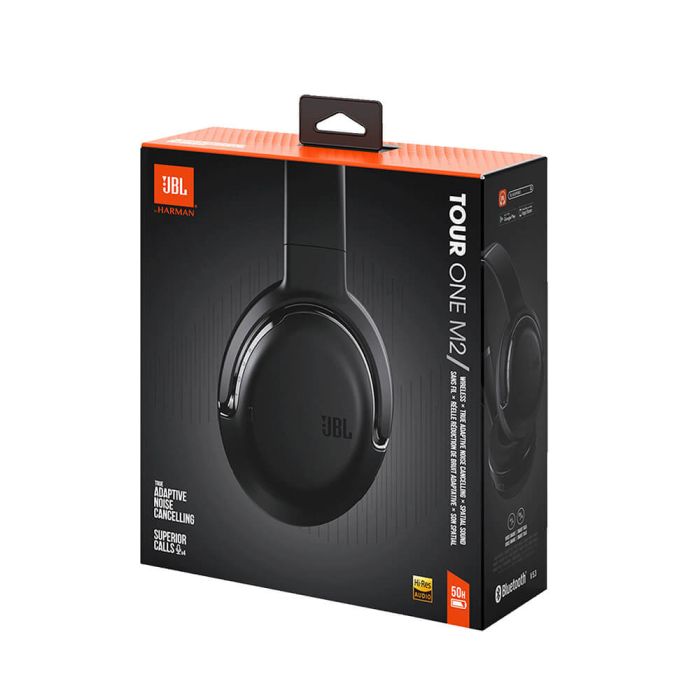 JBL Tour One M2 Bluetooth naglavne brezžične slušalke, črne JBL Tour One M2 Bluetooth naglavne brezžične slušalke, črne