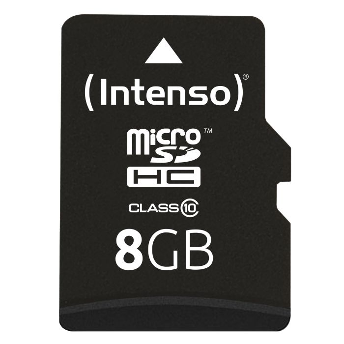 Intenso 8GB microSDHC Class 10 25MB/s spominska kartica Intenso 8GB microSDHC Class 10 25MB/s spominska kartica
