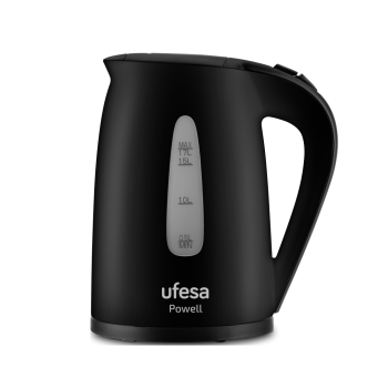 Ufesa grelnik vode Powell, 2200W, 1,7L črn