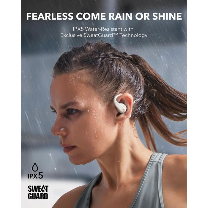 Anker Soundcore AeroFit Pro brezžične slušalke, bele Anker Soundcore AeroFit Pro brezžične slušalke, bele