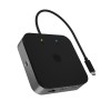 Icybox IB-DK408-C41 priključna postaja USB4 z dvojnim video izhodom 7v1, 60W PowerDelivery napajanje