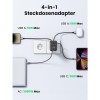 Ugreen Nexode 4v1 USB vtičnica 30W z 2xUSB, 1xUSB-C in Quick Charge Ugreen Nexode 4v1 USB vtičnica 30W z 2xUSB, 1xUSB-C in Quick Charge