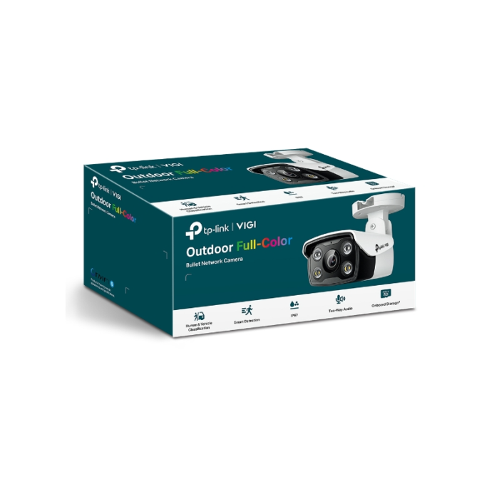 TP-LINK VIGI 4MP zunanja Full-Color Bullet mrežna kamera (do 2560 × 1440 H.265+ 30fps) TP-LINK VIGI 4MP zunanja Full-Color Bullet mrežna kamera (do 2560 × 1440 H.265+ 30fps)