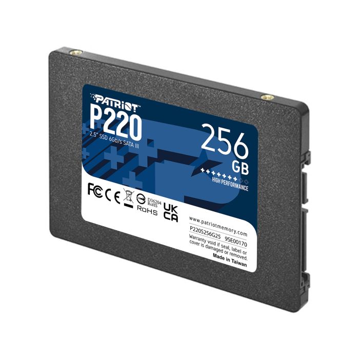 Patriot P220 256GB SSD SATA 3 2.5 Patriot P220 256GB SSD SATA 3 2.5