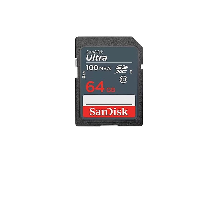 SanDisk Ultra 64GB SDXC spominska kartica 100MB/s SanDisk Ultra 64GB SDXC spominska kartica 100MB/s