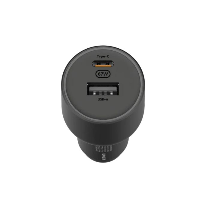 Xiaomi avtopolnilec 67W USB-C + USB-A Xiaomi avtopolnilec 67W USB-C + USB-A