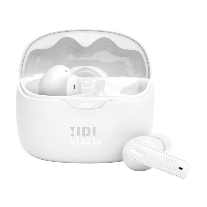 JBL Tune Beam TWS BT5.3 In-ear slušalke z mikrofonom, bele JBL Tune Beam TWS BT5.3 In-ear slušalke z mikrofonom, bele