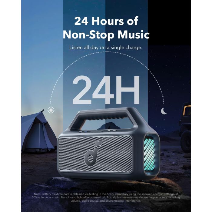 Anker Soundcore BOOM 2 prenosni Bluetooth zvočnik, moder Anker Soundcore BOOM 2 prenosni Bluetooth zvočnik, moder