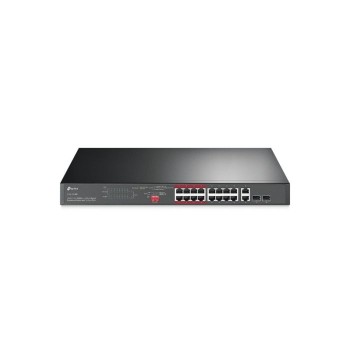 TP-LINK 16-Port 10/100 Mbps + 2-Port Gigabit Rackmount switch stikalo z 16-Port PoE+
