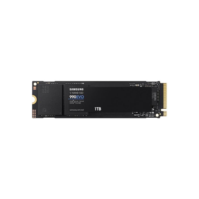 Samsung 1TB 990 EVO M.2 80mm PCI-e 5.0 x2 NVMe, V-NAND Samsung 1TB 990 EVO M.2 80mm PCI-e 5.0 x2 NVMe, V-NAND