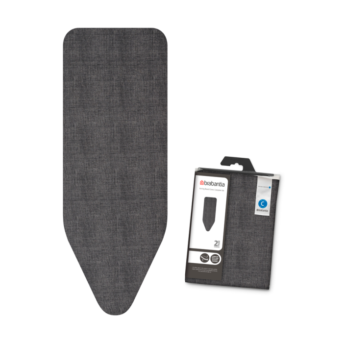 Brabantia prevleka in podloga za likalno desko C 124x38cm denim črna Brabantia prevleka in podloga za likalno desko C 124x38cm denim črna