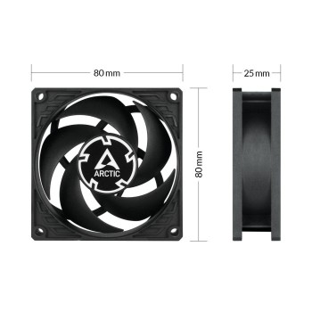ARCTIC P8 MAX 80mm 4-pin PWM ventilator ARCTIC P8 MAX 80mm 4-pin PWM ventilator