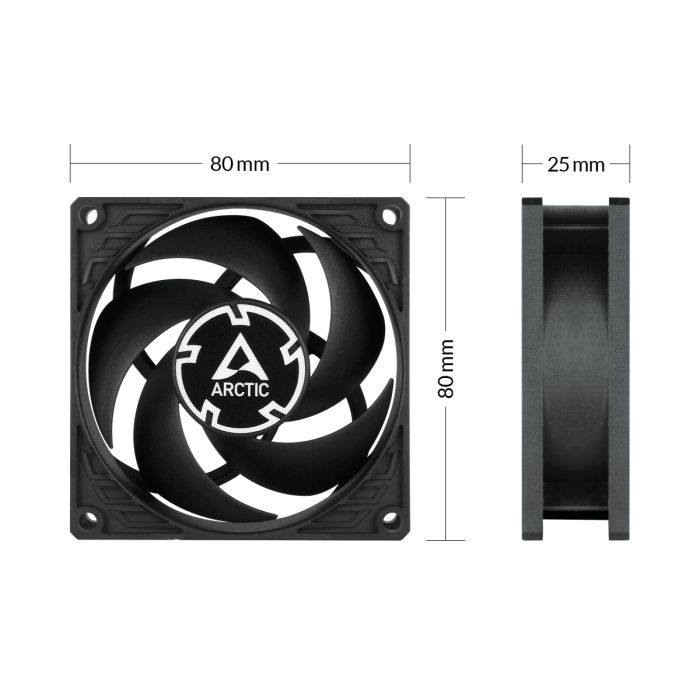 ARCTIC P8 MAX 80mm 4-pin PWM ventilator ARCTIC P8 MAX 80mm 4-pin PWM ventilator
