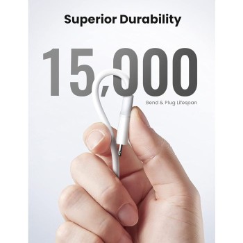 Ugreen USB-C na Lightning kabel srebrn 2m