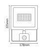 Asalite LED bel reflektor Slim 50W 4500K (4500 lumnov) + senzor Asalite LED bel reflektor Slim 50W 4500K (4500 lumnov) + senzor