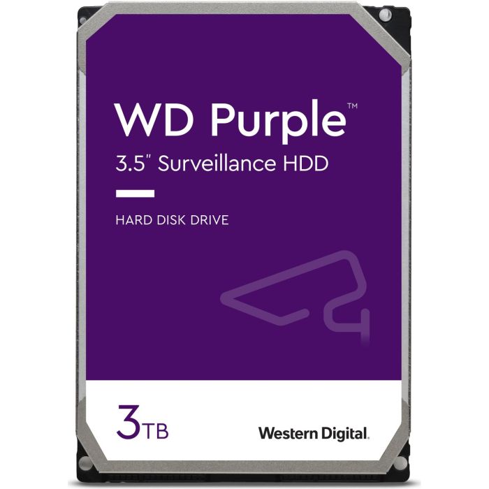 WD 3TB Purple 3,5 SATA 6Gb/s 5400rpm 256MB HDD disk WD 3TB Purple 3,5 SATA 6Gb/s 5400rpm 256MB HDD disk