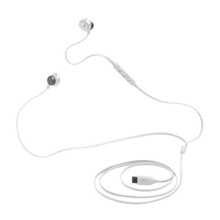JBL USB-C žične slušalke Tune 305C, bele JBL USB-C žične slušalke Tune 305C, bele