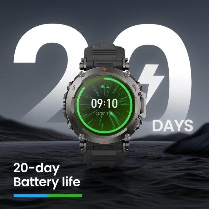 Amazfit T-REX Ultra pametna ura, bež Amazfit T-REX Ultra pametna ura, bež
