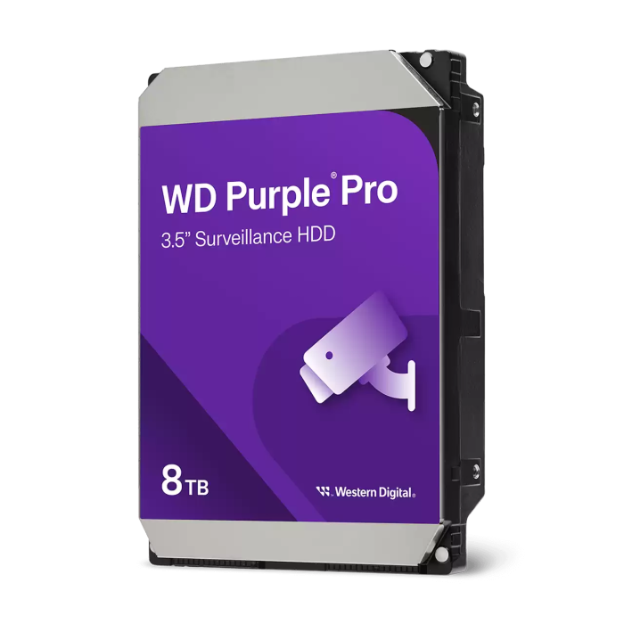 WD 8TB Purple Pro 3,5 SATA 6Gb/s 7200rpm 256MB HDD disk WD 8TB Purple Pro 3,5 SATA 6Gb/s 7200rpm 256MB HDD disk