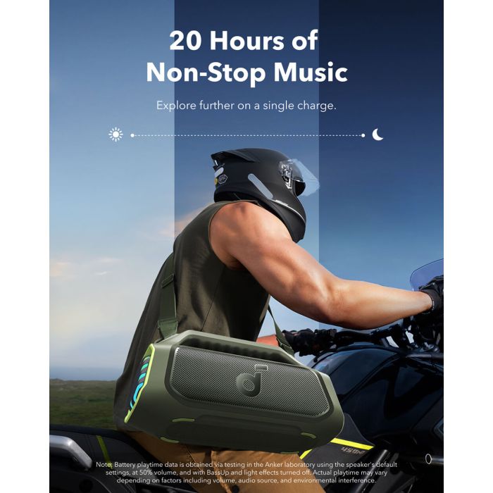 Anker Soundcore BOOM 2 Plus prenosni Bluetooth zvočnik, zelen Anker Soundcore BOOM 2 Plus prenosni Bluetooth zvočnik, zelen