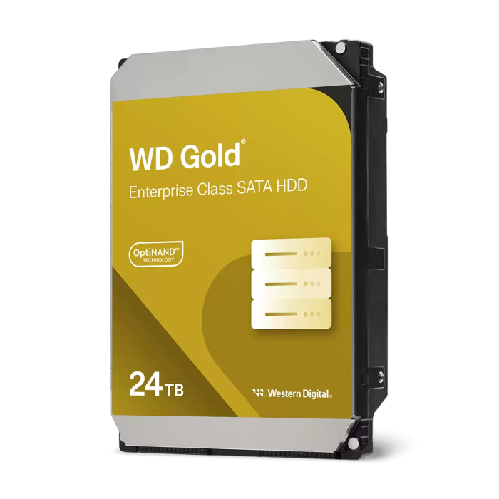 WD 24TB Gold 3,5 SATA 6Gb/s 7200rpm 512MB HDD disk WD 24TB Gold 3,5 SATA 6Gb/s 7200rpm 512MB HDD disk