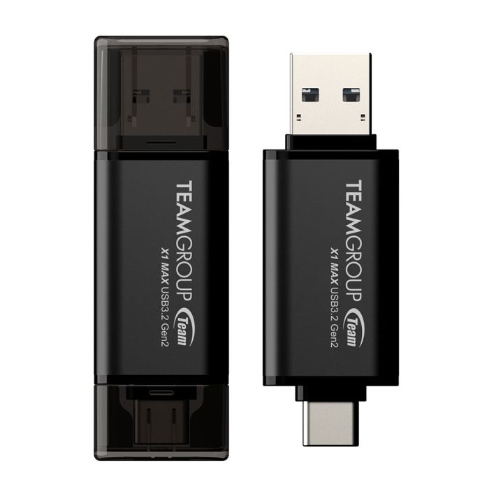 Teamgroup 128GB 1000/900 MB/s X1 MAX USB 3.2 Gen2 x1 Teamgroup 128GB 1000/900 MB/s X1 MAX USB 3.2 Gen2 x1